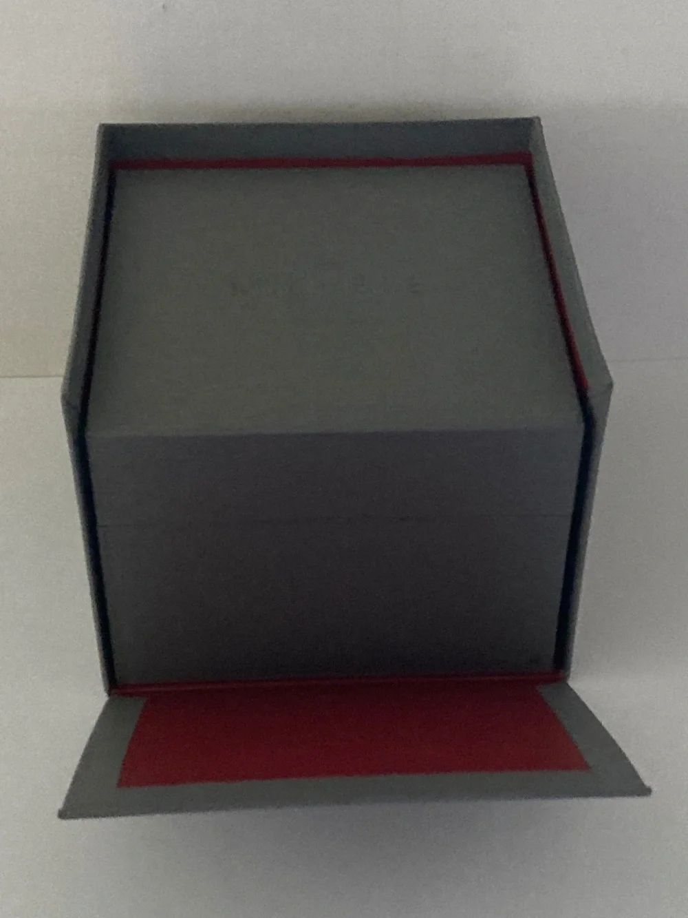 Michele Gray Watch Box/Cushion/Polishing Cloth/Manual/Warranty Card/NEVER USED!!